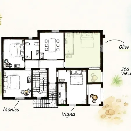 Panzió Anima Sarda Bed & Wine