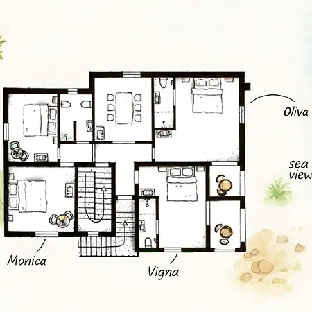 Anima Sarda Bed & Wine فندق مبيت وإفطار *