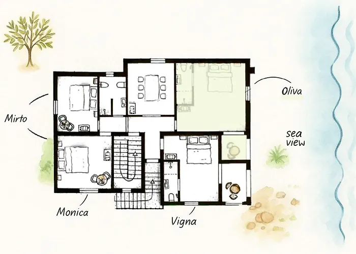 住宿加早餐酒店 Anima Sarda Bed & Wine